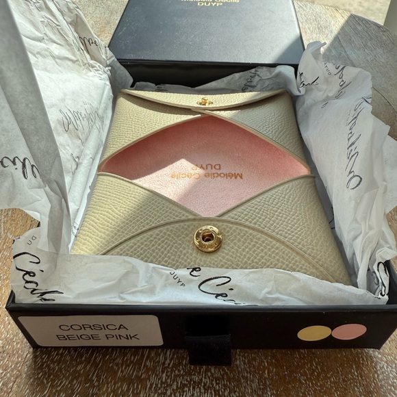 DUYP Dress Up Your Purse CORSICA LEATHER CARD HOLDER - Picture 2 of 3